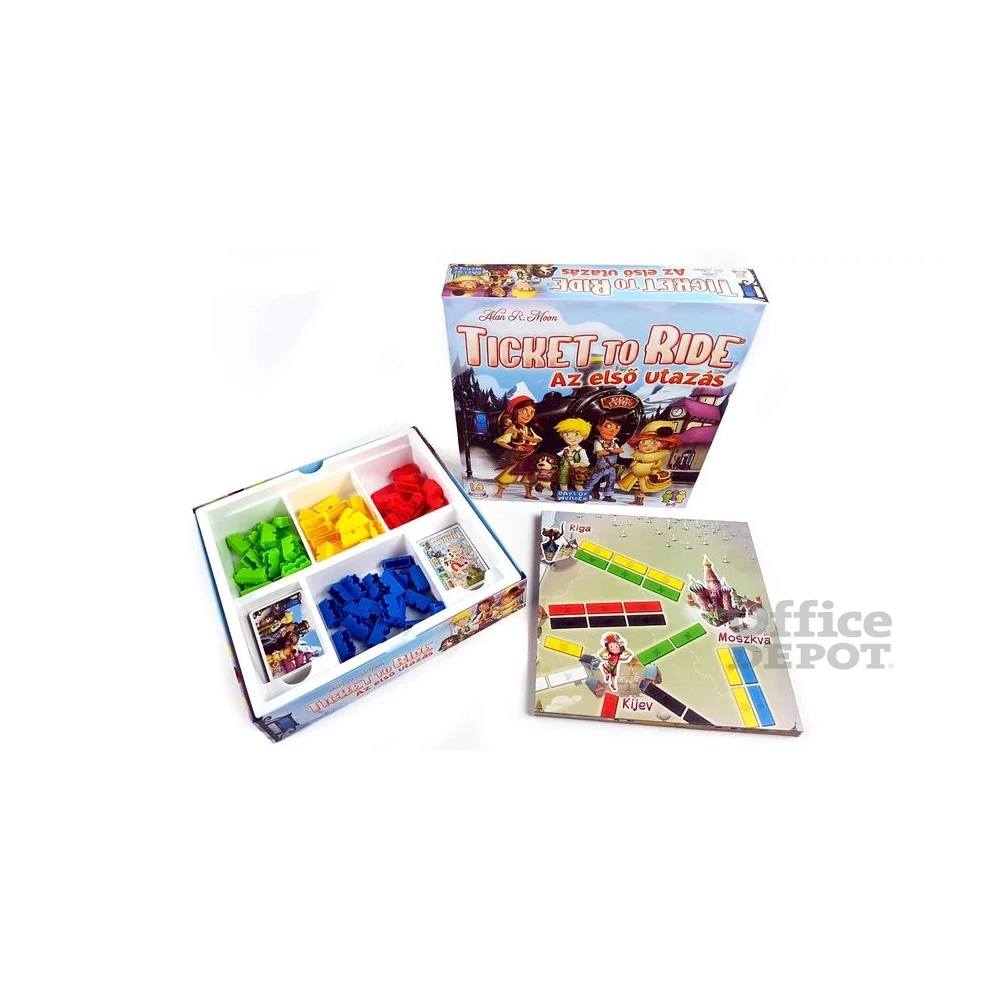 Ticket to Ride - Az első utazás társasjáték