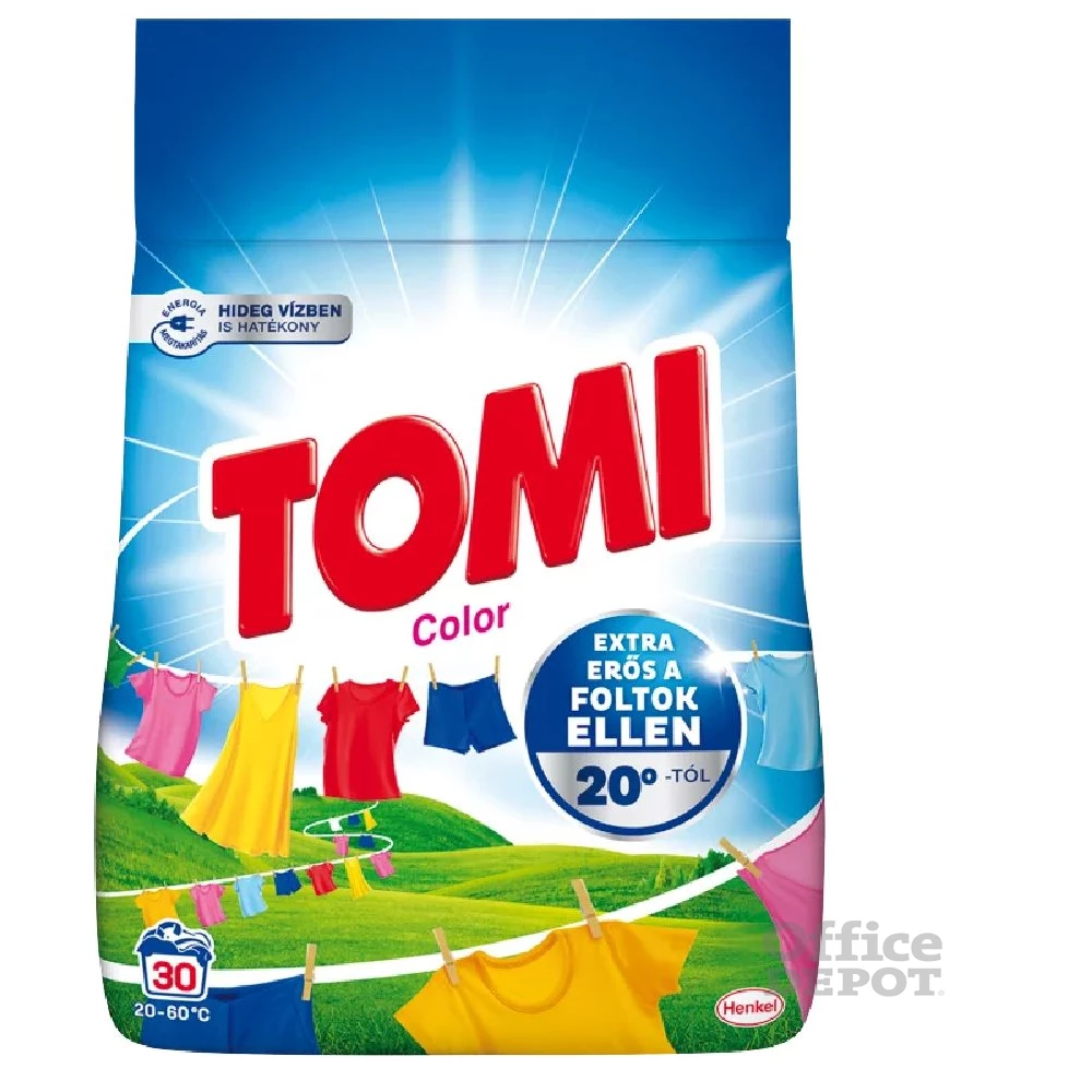 Tomi Color mosópor 30 mosás 1,65 kg (30WL)