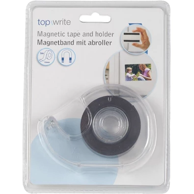 Topwrite 5mx19mm tartóval mágnesszalag Topwrite 5mx19mm tartóval mágnesszalag