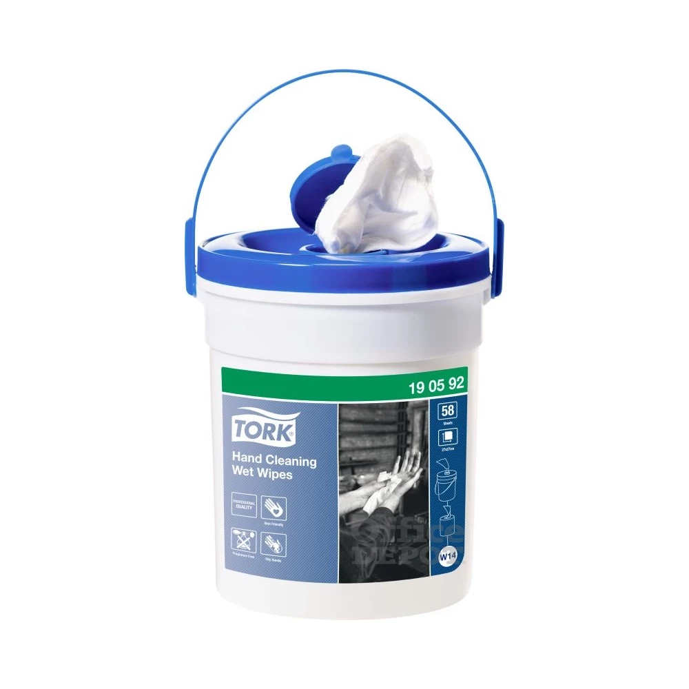 Tork 190592 Premium 1 rétegű vödrös, nedves kéztisztító kendő