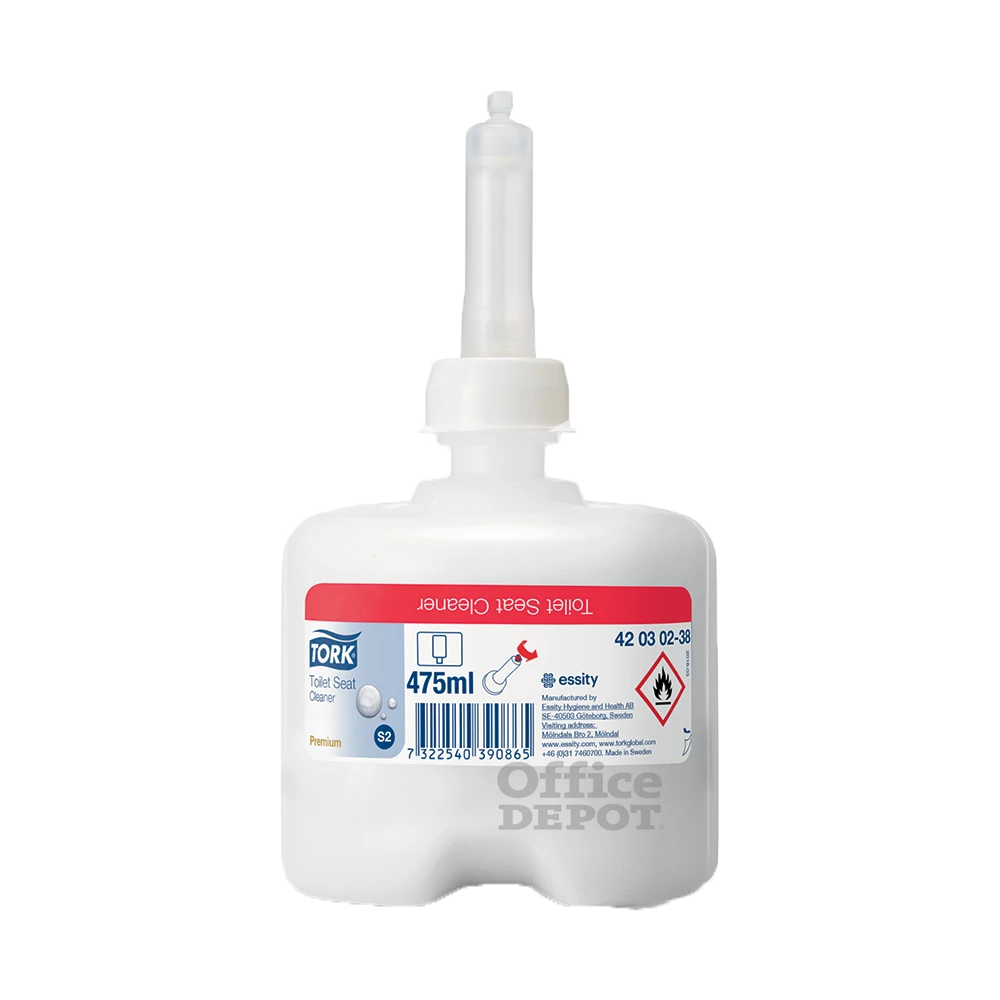 Tork 420302 Prémium S2 475 ml átlátszó fertőtlenítő ülőketisztító folyadék