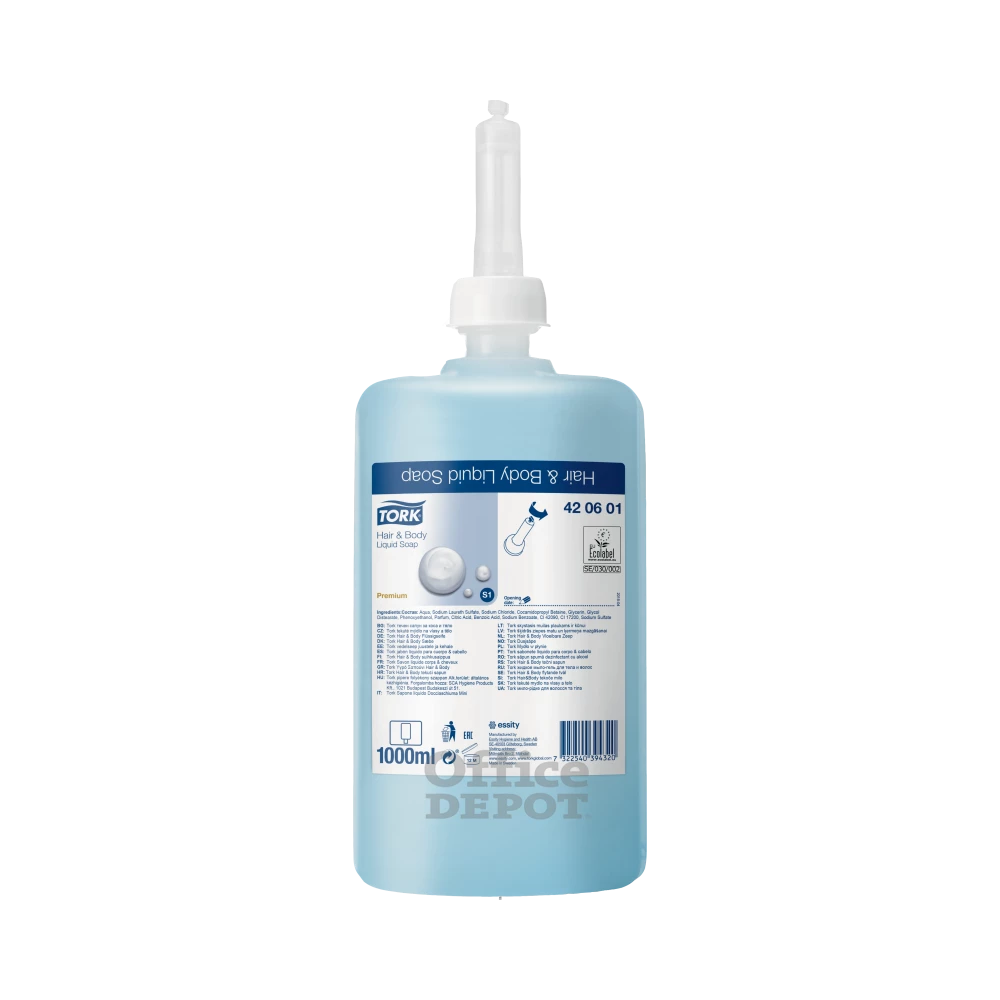 Tork Prémium 420601 pipere folyékony szappan (tusolásra is) 1 liter