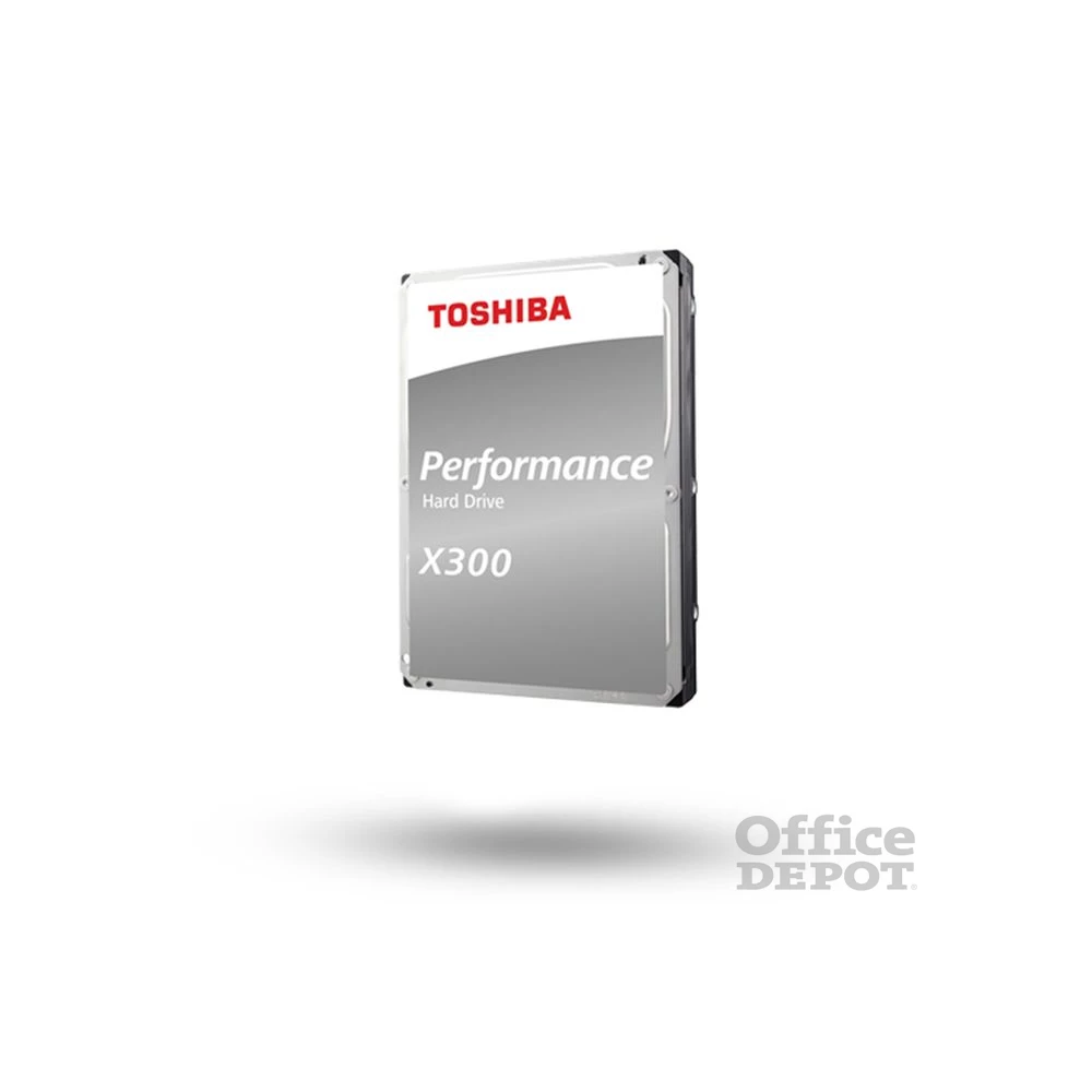 Toshiba Belső HDD 3.5" - X300 High-Performance 10TB (Retail; asztali munkaállomások, médiaközpontok; 256MB / 7200RPM)