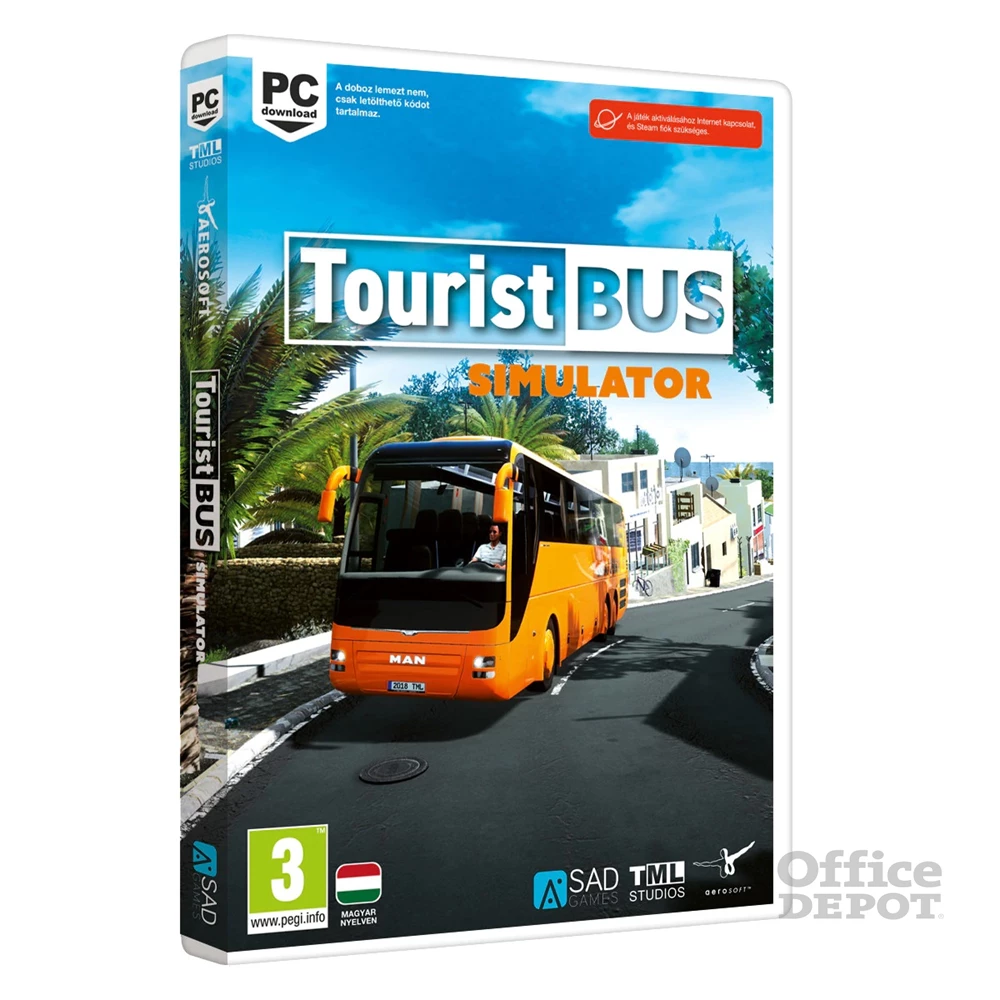 Tourist Bus Simulator Pc játékszoftver