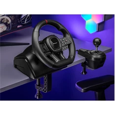 Tracer TRAJOY47345 SimRacer GameZone PS3/PS4/PC/Xbox 360/One/Series/Nintendo Switch 6in1 kormány + pedál + váltó