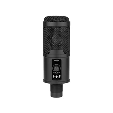 Tracer Studio Pro fekete kondenzációs mikrofon POP szűrővel Tracer Studio Pro fekete kondenzációs mikrofon POP szűrővel