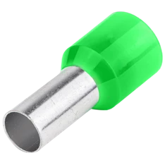 Tracon E127 16 mm2 100 db/csomag Szigetelt zöld érvéghüvely