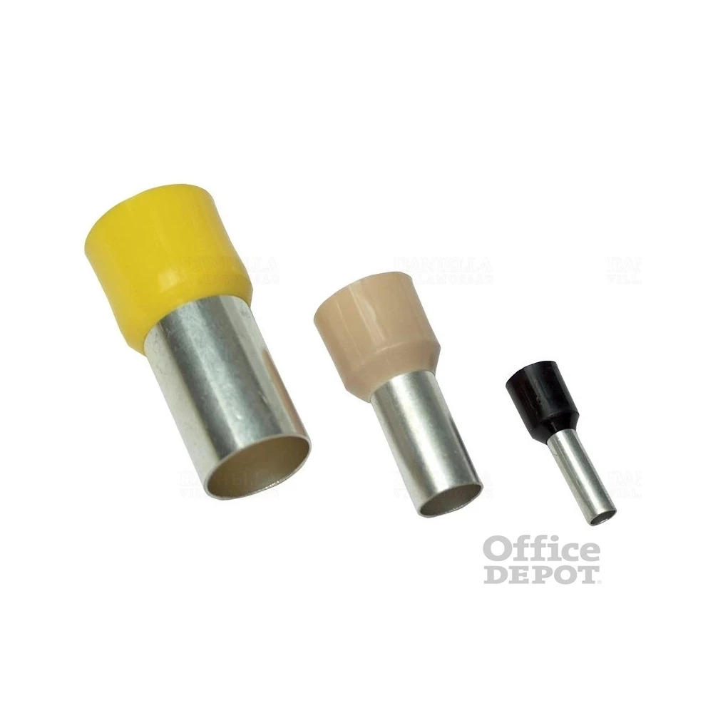 Tracon E127 16 mm2 100 db/csomag Szigetelt zöld érvéghüvely