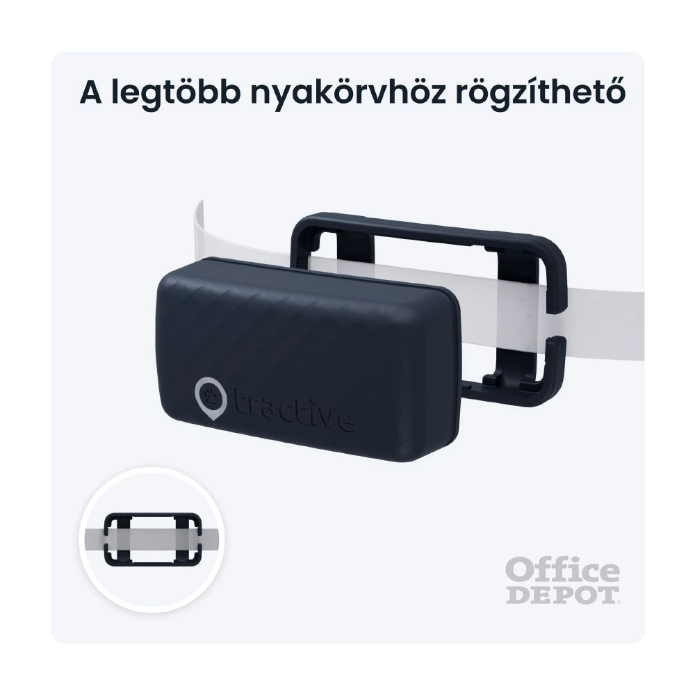 Tractive GPS CAT Mini kék macska GPS nyomkövető és tevékenységfigyelő