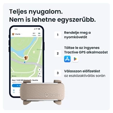Tractive GPS DOG 6 barna kutya GPS nyomkövető és tevékenységfigyelő Tractive GPS DOG 6 barna kutya GPS nyomkövető és tevékenységfigyelő