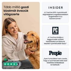 Tractive GPS DOG 6 barna kutya GPS nyomkövető és tevékenységfigyelő Tractive GPS DOG 6 barna kutya GPS nyomkövető és tevékenységfigyelő