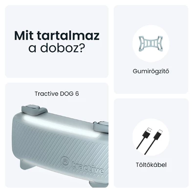 Tractive GPS DOG 6 menta kutya GPS nyomkövető és tevékenységfigyelő Tractive GPS DOG 6 menta kutya GPS nyomkövető és tevékenységfigyelő