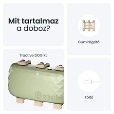 Tractive GPS DOG XL zöld kutya GPS nyomkövető és tevékenységfigyelő Tractive GPS DOG XL zöld kutya GPS nyomkövető és tevékenységfigyelő