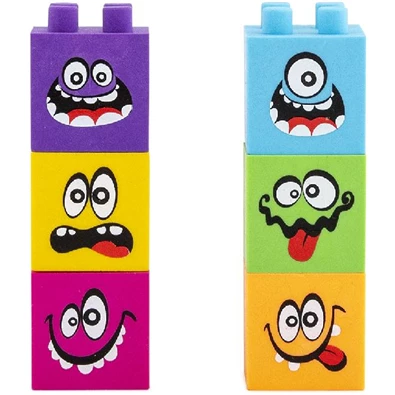 Trendhaus Little Monster 3db-os emeletes torony radír Trendhaus Little Monster 3db-os emeletes torony radír