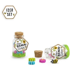 Trendhaus Meine Bienenfreunde 12 db-os radír üvegben Trendhaus Meine Bienenfreunde 12 db-os radír üvegben