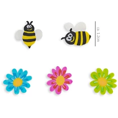 Trendhaus Meine Bienenfreunde 12 db-os radír üvegben Trendhaus Meine Bienenfreunde 12 db-os radír üvegben