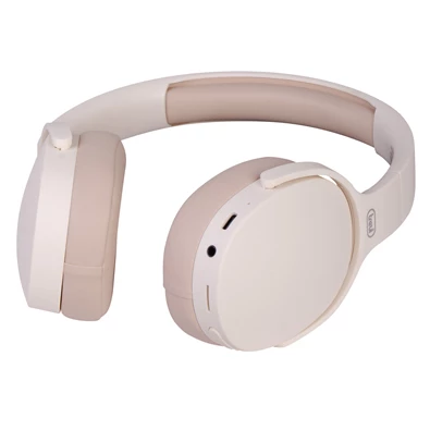 Trevi DJ12E45 BT Bluetooth krém fejhallgató Trevi DJ12E45 BT Bluetooth krém fejhallgató