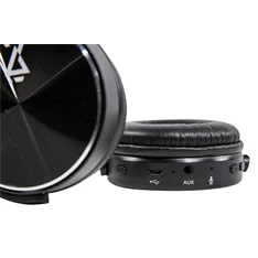 Trevi DJ 12E50 BT fekete Bluetooth fejhallgató Trevi DJ 12E50 BT fekete Bluetooth fejhallgató