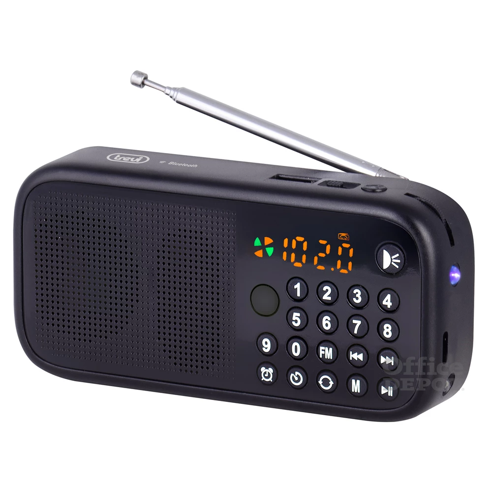 Trevi DR 7F40 hordozható Bluetooth/USB/microSD/FM hangszórós rádió