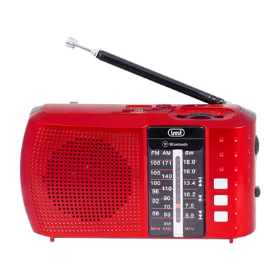 Trevi RA 7F20 akkumulátoros BT/USB piros rádió Trevi RA 7F20 akkumulátoros BT/USB piros rádió