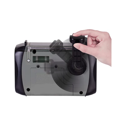 Trevi RA 7F30 BT FM/USB/microSD/Bluetooth napelemes,lámpás,dinamós szürke rádió Trevi RA 7F30 BT FM/USB/microSD/Bluetooth napelemes,lámpás,dinamós szürke rádió