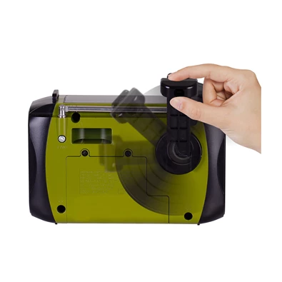 Trevi RA 7F30 BT FM/USB/microSD/Bluetooth napelemes,lámpás,dinamós zöld rádió Trevi RA 7F30 BT FM/USB/microSD/Bluetooth napelemes,lámpás,dinamós zöld rádió