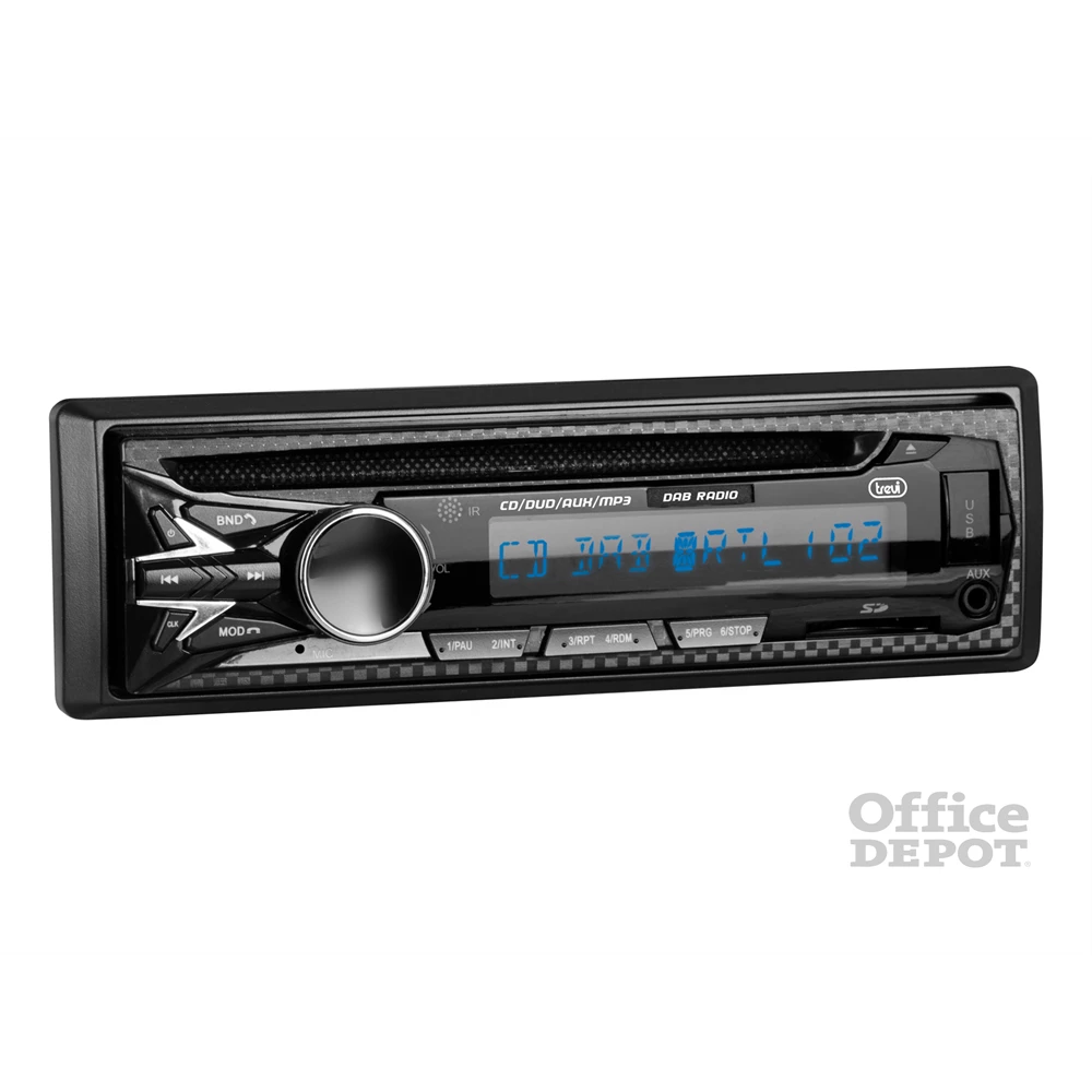 Trevi XCD 5790DAB CD/DVD/DAB+/FM/Bluetooth/SD autóhifi fejegység