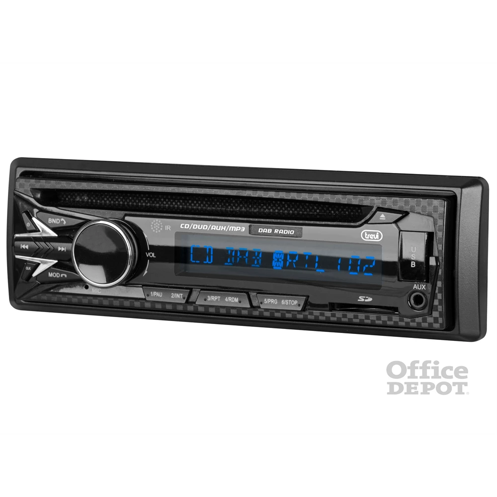 Trevi XCD 5790DAB CD/DVD/DAB+/FM/Bluetooth/SD autóhifi fejegység