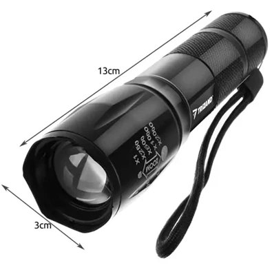 Trizand 2in1 LED/UV zseblámpa, töltővel, akkuval táskában Trizand 2in1 LED/UV zseblámpa, töltővel, akkuval táskában