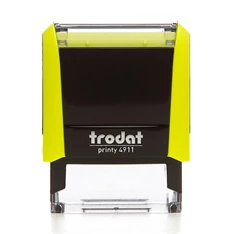 Trodat 4911 Printy 4.0 neon sárga bélyegző Trodat 4911 Printy 4.0 neon sárga bélyegző