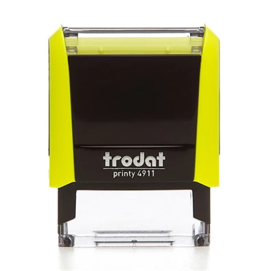 Trodat 4911 Printy 4.0 neon sárga bélyegző Trodat 4911 Printy 4.0 neon sárga bélyegző