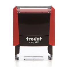 Trodat 4911 Printy 4.0 piros bélyegző Trodat 4911 Printy 4.0 piros bélyegző