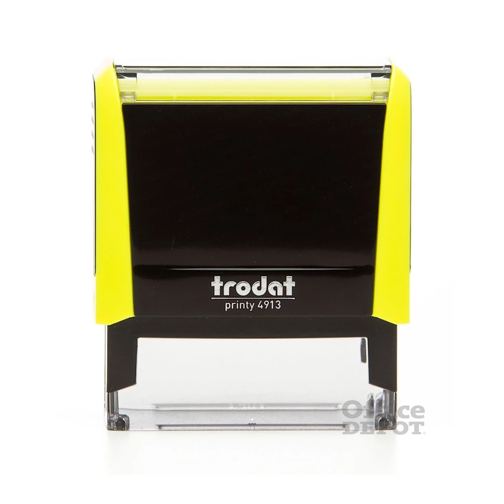 Trodat 4913 Printy 4.0 neon sárga bélyegző