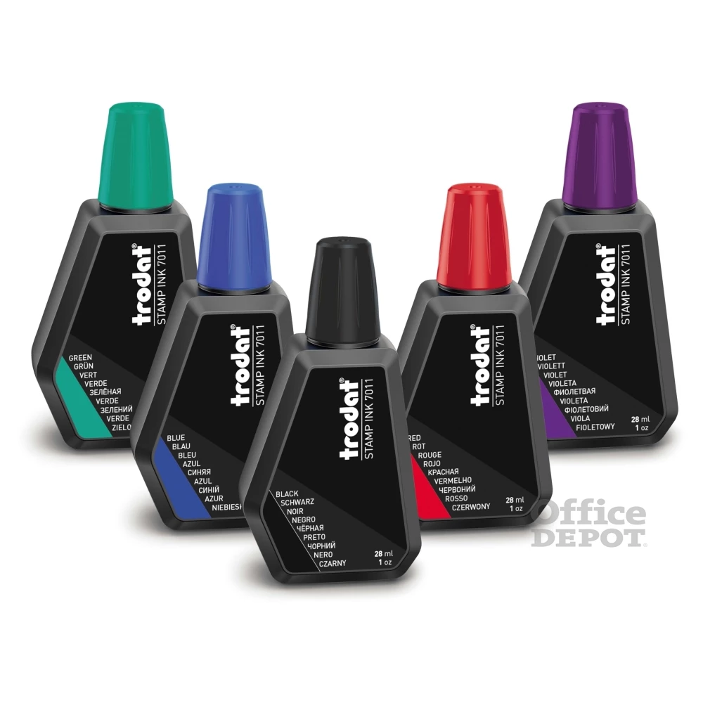 Trodat 7011 28ml piros bélyegzőfesték