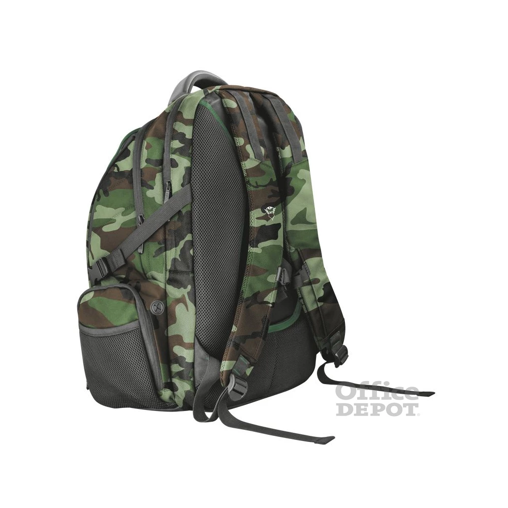 Trust GXT 1250G Hunter zöld terepmintás 17,3" gamer laptop hátizsák