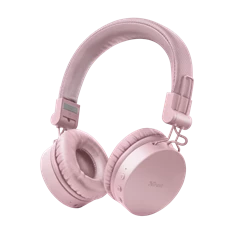 Trust Tones vezeték nélküli rózsaszín Bluetooth fejhallgató