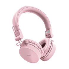 Trust Tones vezeték nélküli rózsaszín Bluetooth fejhallgató