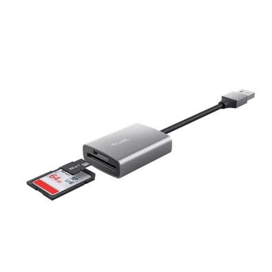 Trust Dalyx Fast USB3.2 microSD/SD kártyaolvasó Trust Dalyx Fast USB3.2 microSD/SD kártyaolvasó