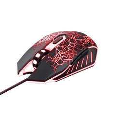 Trust GXT 105X Izza vezetékes fekete gamer egér Trust GXT 105X Izza vezetékes fekete gamer egér