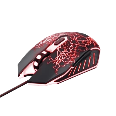 Trust GXT 105X Izza vezetékes fekete gamer egér Trust GXT 105X Izza vezetékes fekete gamer egér