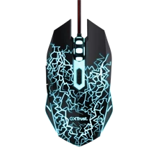 Trust GXT 105X Izza vezetékes fekete gamer egér Trust GXT 105X Izza vezetékes fekete gamer egér