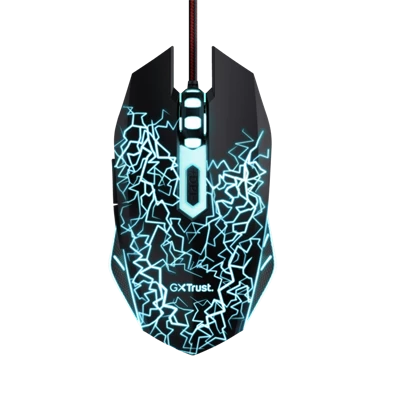 Trust GXT 105X Izza vezetékes fekete gamer egér Trust GXT 105X Izza vezetékes fekete gamer egér
