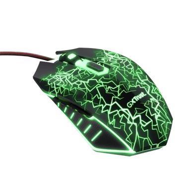 Trust GXT 105X Izza vezetékes fekete gamer egér Trust GXT 105X Izza vezetékes fekete gamer egér