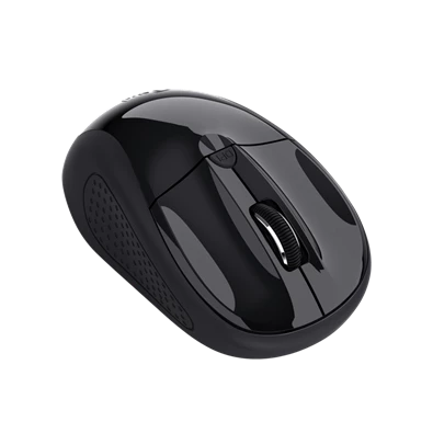 Trust Basics vezeték nélküli fekete egér