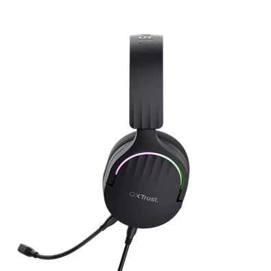 Trust GXT490 Fayzo 7.1 USB vezetékes fekete gamer headset