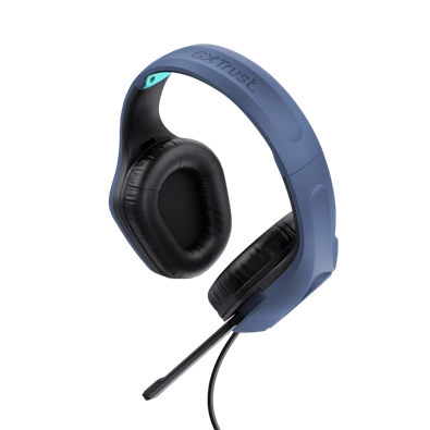 Trust GXT415B Zirox vezetékes kék gamer headset Trust GXT415B Zirox vezetékes kék gamer headset