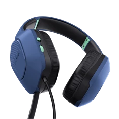 Trust GXT415B Zirox vezetékes kék gamer headset Trust GXT415B Zirox vezetékes kék gamer headset