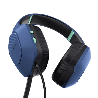 Trust GXT415B Zirox vezetékes kék gamer headset Trust GXT415B Zirox vezetékes kék gamer headset
