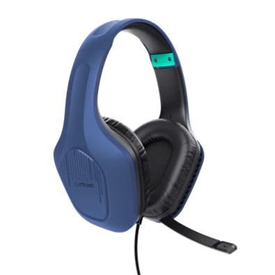 Trust GXT415B Zirox vezetékes kék gamer headset Trust GXT415B Zirox vezetékes kék gamer headset