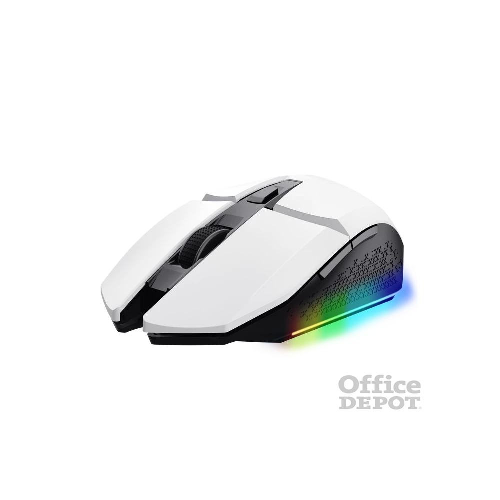 Trust GXT110W Felox vezeték nélküli fehér gamer egér
